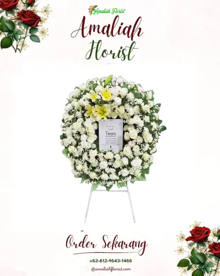 Krans Bunga Duka Bokor