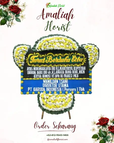 Papan Bunga Duka Bokor